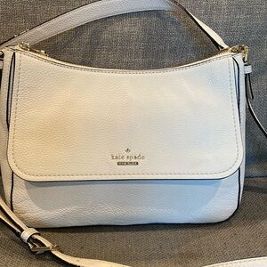 Kate Spade Jackson Street Collette Pebbled Leather Top Zip Shoulder Bag